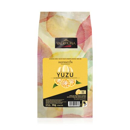 Valrhona Inspirations Yuzu Cocoa Butter Feves 500g