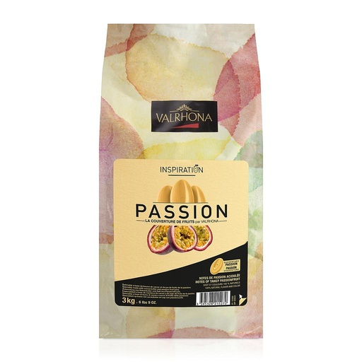 Valrhona Inspirations Passionfruit Cocoa Butter Feves 500g