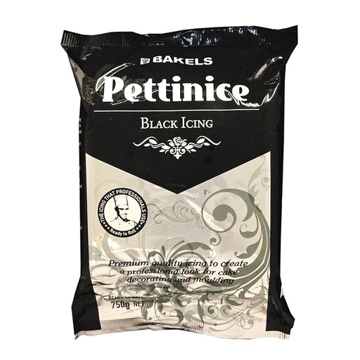 Black Bakels Pettinice Fondant Icing 750g