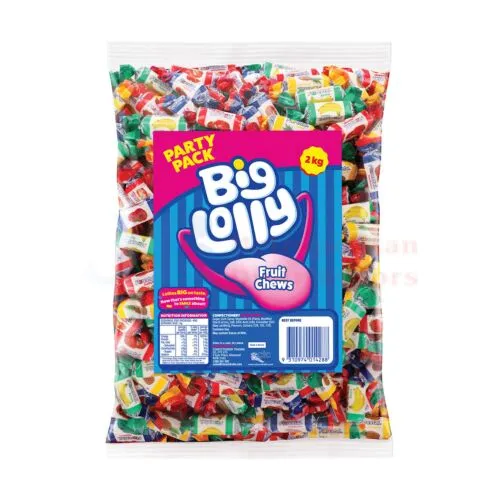 Big Lolly Fruit Chews 2kg