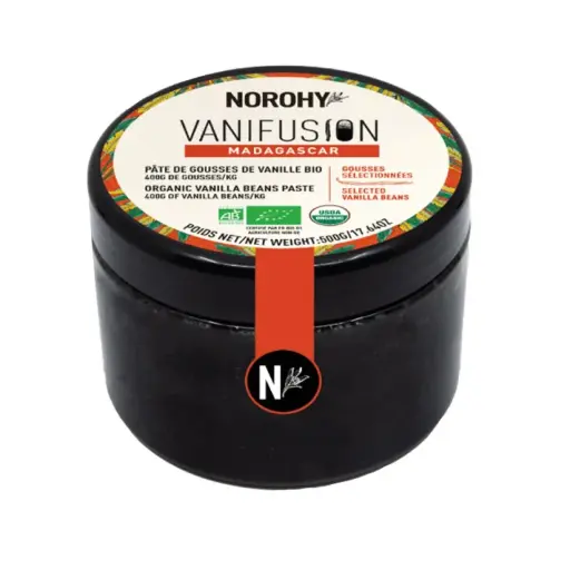 Norohy Organic Madagascar VANIFUSION Vanilla Paste 500g