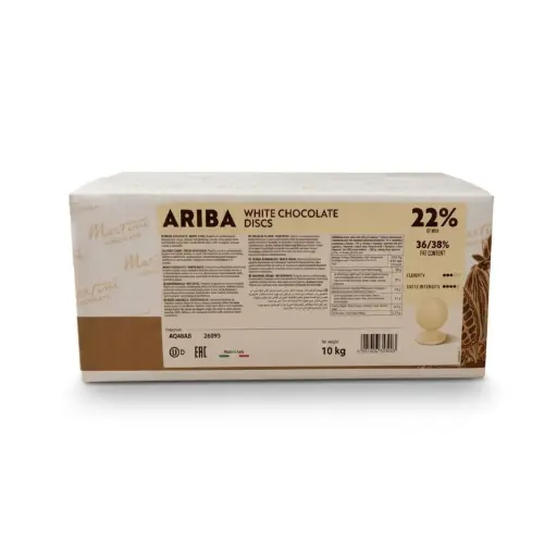 Master Martini 22% Couverture White Chocolate 10kg